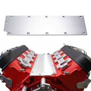 <span class=keywords><strong>Plaque</strong></span> de suppression de carter moteur en aluminium usiné pour Ls Gen 4 Valley Pan, compatible L99 Ls3 Dod, pour système de levage de soupapes - Product Image 1