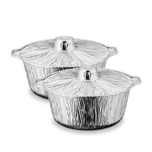 100 ollas de cocina grandes embaladas Fabricante profesional de aluminio para olla de cocina de aluminio con tapa