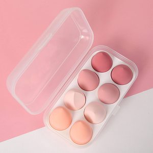Esponja de Maquillaje Ligera y Duradera, Activada por Agua, Mezcladora de Base, Mínima Absorción para la Aplicación de Maquillaje - Product Image 3