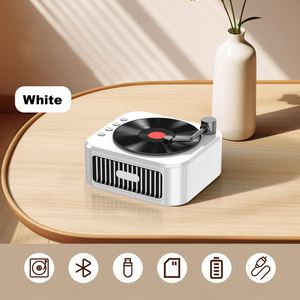 เครื่องเล่นแผ่นเสียงบลูทูธสไตล์เรโทร |   พกพาสะดวกด้วยการ์ด TF และ USB |   เสียงคุณภาพสูง - Product Image 2