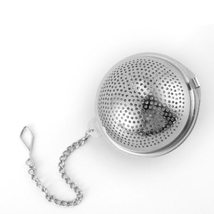 Infuseur à thé à chaîne ronde en acier inoxydable 304 pour thé en vrac - Product Image 2
