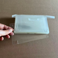 Boîte de rangement en plastique PP pour collection de billets commémoratifs, 100 pièces