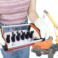 Télécommande hydraulique proportionnelle avec assistance technique 24h/24 et 7j/7 pour les acheteurs mondiaux, stock disponible, 6 canaux, 2,4 GHz, CE, IP67