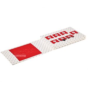 Caja de Regalo Rígida de Diseño Personalizado con Cinta, Patrón de Árbol de Navidad, Cartón Rectangular, Empaque de Alta Gama para Regalos y Manualidades - Product Image 2