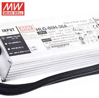 Pilote LED Meanwell HLG-80H-12/15/20/24A/24B/30/36/42/48/54V A/B/AB/BL/D IP67/IP65 tension constante/sortie de courant puissance de sortie