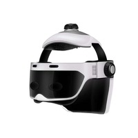 Integriertes Kopf- und Augen-Massagegerät Elektrischer Wärme-Luftdruck-Vibrations-Helm Kopfhaut-Massagegerät
