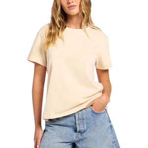 Camiseta de Verano Transpirable de Manga Corta Informal para Mujer de Alta Calidad, Camisetas Informales para Mujer a Bajo Precio - Product Image 1
