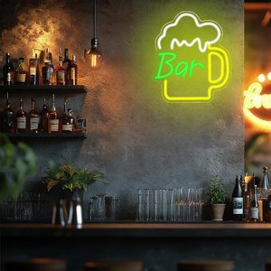 Beer Bar Letreros Neon LED dimmable USB powered ambient <b>light</b> store <b>window</b> decoration <b>light</b> street indicator <b>light</b> Customized 5V - Product Image 4