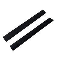 Tapis protecteur de plage de gaz, 8 pièces, en Fiber de verre, PTFE noir, couvre-brûleur