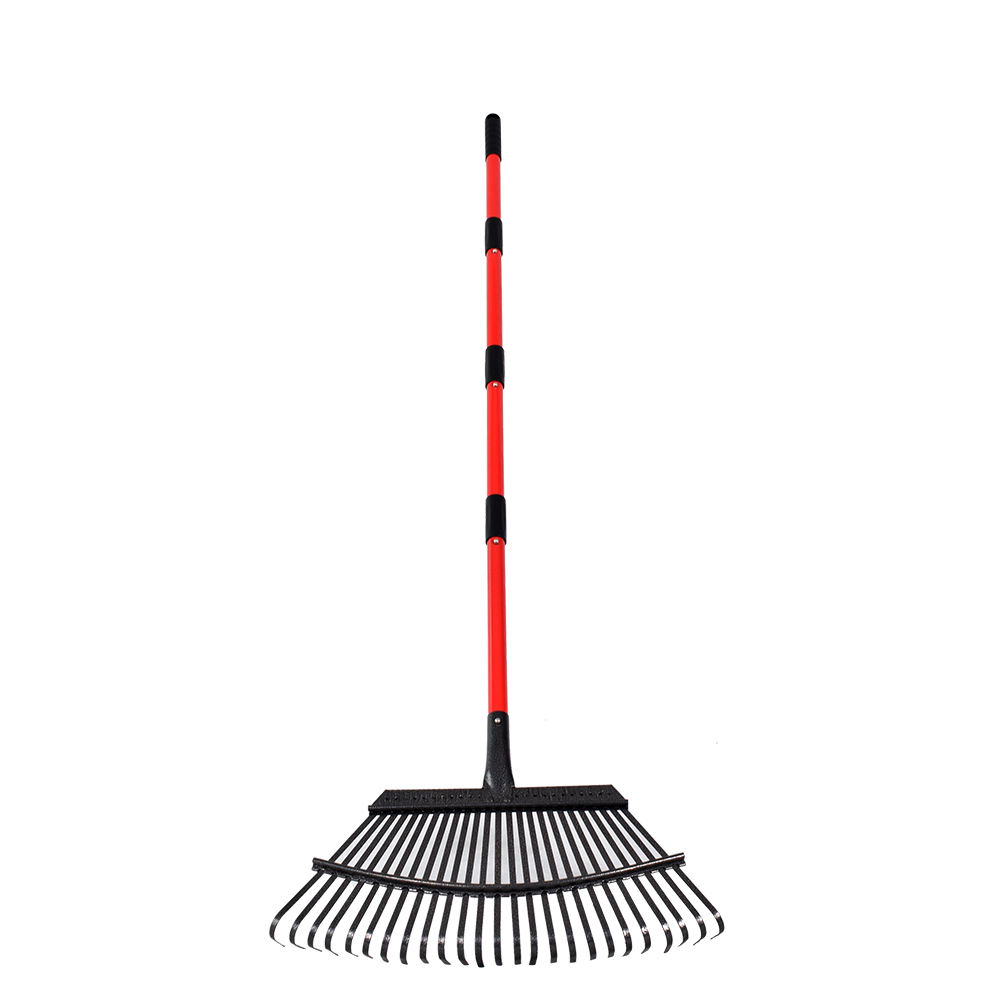 Manche : Acier inoxydable ; Tête de râteau : Acier au carbone