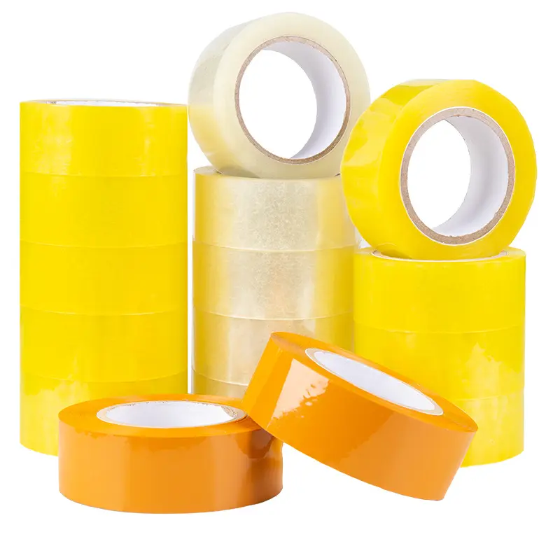 45mm * 60m Papier box schwere Fracht verpackung wasserdichte Verpackung transparentes Klebeband Klebeband