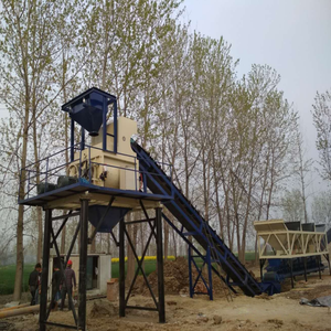 Planta Dosificadora de Concreto Eléctrica Serie HZS Marca KEXIN, Sin Cimentación, Gran Escala, Totalmente Automática, Línea de Producción con Bomba y Motor - Product Image 6