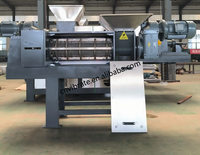 Vbjx Professionele Automatische Roestvrijstalen 304 Oranje Koude Langzame Pers Sapcentrifuge Apple Tomaat Koude Juicer Knijpmachine