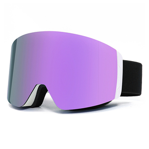 Gafas de Esquí Personalizadas para Snowboard, Gafas de Esquí para Adultos con Lentes Intercambiables Transparentes y Calefacción OEM para Mujer - Product Image 3