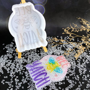 Molde de Resina de Silicona Hecho a Mano Kingnoo, Forma Irregular, 1 Pieza, Estilo DIY, Adornos Decorativos, Herramientas para Pasteles, en Stock, Hebei - Product Image 4