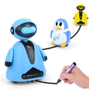 Jimei new design toy robots technology educational toys developing kids intelligence diy game playing toy robots for kids