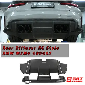 Difusor Trasero Estilo RSC Fibra de Carbono Seco para <span class=keywords><strong>BMW</strong></span> M3 G80 <span class=keywords><strong>M4</strong></span> G82 G83 2021 + Kits de Parachoques - Product Image 2