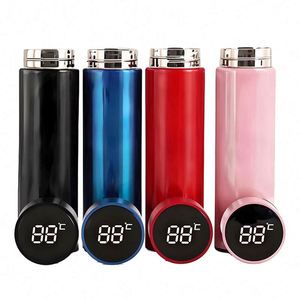 Xd176 Promotion Corporate Activity Business Gift Vacuum Insulated Water Thermo Led Mug Logo Printed <b>Smart</b> Cup - Product Image 1