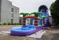 Glissière d'eau gonflable la plus populaire pour les jeux gonflables extérieurs de glissade et de glissière de maison de rebond commercial d'adultes