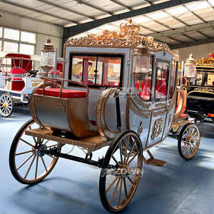 Carruaje Real de Lujo, Carroza Real Eléctrica, Vagón para Boda de Princesa, Transporte Especial - Product Image 2