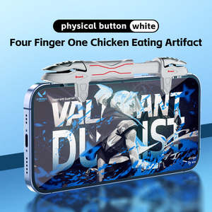 Manette de jeu mobile DY13 avec gâchettes de tir pour jeux de tir, bouton de visée, manette de jeu mobile pour téléphone - Product Image 6