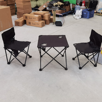 Table d'extérieur moderne en métal pas chère, se déplie automatiquement pour une utilisation en parc