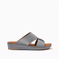 SHIKOL qatari hommes sandales sandales arabes hommes confortable logo personnalisé chaussures usine en cuir véritable luxe 2025 tendance