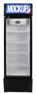 Congeladores Verticales para Supermercados, Refrigerador con Puerta de Vidrio para Exhibición de Bebidas, Vitrina Refrigerada de 288L - Product Image 4