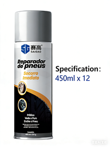 Liquide de réparation automatique des pneus de voiture 450ml - Product Image 6