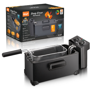 <span class=keywords><strong>Friteuse</strong></span> électrique haute efficacité <span class=keywords><strong>2000W</strong></span> contrôle de température 3L opération facile - Product Image 1