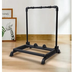 로우 기타 스탠드 멀티 로우 업라이트 스탠드 일렉트릭 베이스 멀티 플로어 스탠드 - Product Image 5