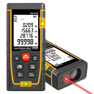 Télémètre laser 100 m avec écran rétroéclairé HD, étanche IP54, outil de mesure numérique, mémoire de 100 groupes de données - Product Image 3