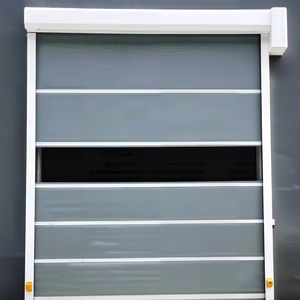 Puerta Rápida Automática de PVC Industrial de Alta Velocidad, Puerta Enrollable Rápida para Logística de Almacenes, Puerta de Seguridad de Acción Rápida con Sensor de Radar - Product Image 3