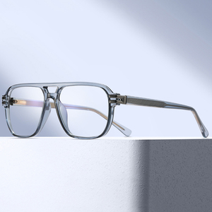 2025 người đàn ông mới của TR90 + CP quang chống ánh sáng màu xanh kính mắt tùy chỉnh photochromic khung với đôi mũi cầu thời trang MS 81569 - Product Image 1