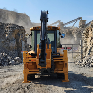 Retroexcavadora Compacta FMAN FM415 con Capacidad de Carga de 1200 kg y Cucharón de 0.8 m³ para Construcción - Product Image 5