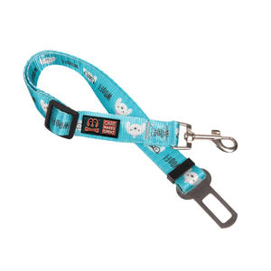 MIDEPET - Correa de Seguridad para Perros y Gatos, de Lujo, Personalizada, con Patrón Sólido, de Poliéster y Piel Sintética, Ajustable, Acolchada, Manos Libres - Product Image 2