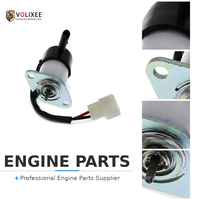 Vanne solénoïde 12V 16271-60010 pour tondeuse autoportée Kubota ZD25F ZD28 ZD28F, commande d'huile hydraulique