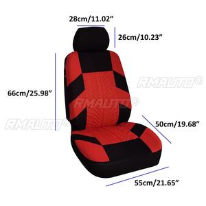 Juego de 2/9 Fundas Universales para Asientos de Coche, Funda Protectora para Asientos de Camioneta y Furgoneta, Asientos Delanteros y Traseros con Funda Separada para Reposacabezas - Product Image 5