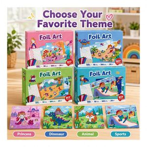 Big Retail Foil <b>Craft</b> Assortment Contains Rainbow Sheets Drawing Cards Googly Eyes <b>Foam</b> Shapes for Young Creators - Product Image 4