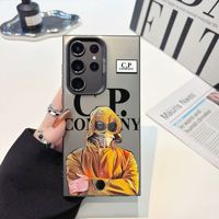 Nouvelle coque de téléphone portable CP Company jaune colorée argentée pour Samsung S25 S24 Ultra S23 PLUS A15 A14 A02s A05s IMD Funda Back Cover