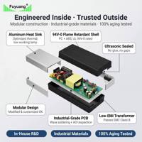 Cargador Rápido de Batería de Litio FY4204000 42V 4A 168W para Robot de Limpieza AMR AGV de 36V