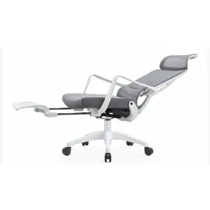 wholesale ergonomic Office Chair Footrest High Back Desk Chair Adjustable Lumbar Support 3D Armrest and Headrest Office chair
