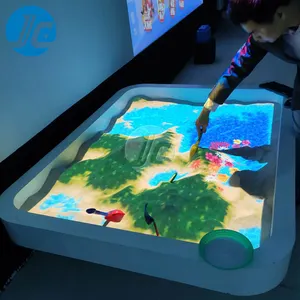 ألعاب عرض تفاعلي رمال داخلية ثلاثية الأبعاد للأطفال