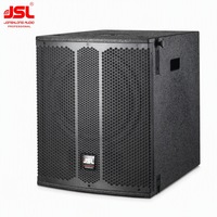 Subwoofer actif 12 pouces 400W RMS Classe-D DSP 122dB, enceinte de basses pour sonorisation de scène et événements en direct
