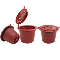 ICafilas — filtre rechargeable, nouveauté, pour Nespresso, capsules de café, cuillère, brosse, réutilisables