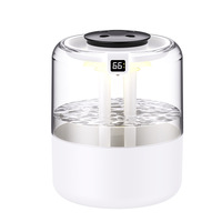 Nouveau Humidificateur en Plastique 35L 2026 avec Quatre Buses, Fort Débit de Brume, Logo Personnalisable, Alimentation USB, Veilleuse pour Chambre à Coucher
