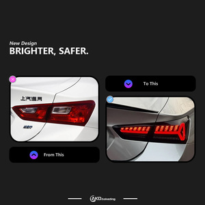 Fanale Posteriore AKD per Malibu <span class=keywords><strong>XL</strong></span> 2016-2022, Luci Posteriori con Indicatore di Direzione Dinamico, Luce Freno Rossa, Accessori Auto - Product Image 2