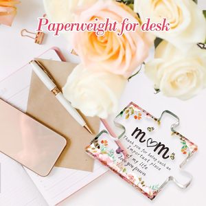 Vente chaude UV Impression Acrylique Puzzle Cadre Photo Personnalisé Acrylique Puzzle Plaque <span class=keywords><strong>pour</strong></span> La Décoration Intérieure <span class=keywords><strong>Anniversaire</strong></span> <span class=keywords><strong>Maman</strong></span> Idées Cadeaux - Product Image 5