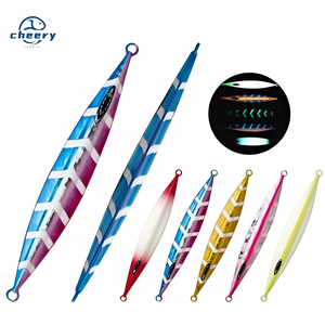 Cheery <strong>Cast</strong> Slow Pitch Metal Jig 120g 150g 200g 250g 300g Shore <strong>Jigging</strong> Saltwater Deep Sea Fishing Lure Slow Jig Lure - Product Image 1