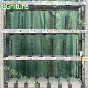 Partisi Gudang & Pembatas Rak Dengan Saluran Label Harga, Digunakan Sebagai Panel Isolasi atau Pembatas Rak untuk Rak Toko Buku - Product Image 5